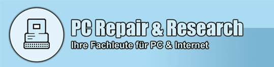 PC Repair & Research - Ihr Fachmann für PC & Internet